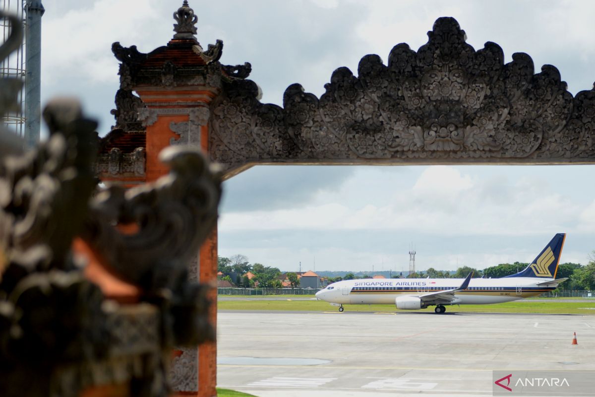 40 tempat parkir pesawat di Bandara Ngurah Rai tamu negara