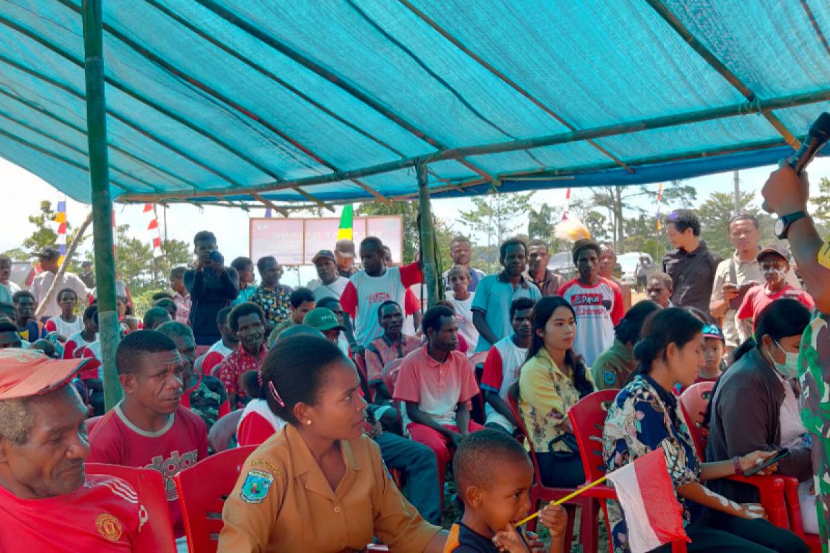 Aster Kasad tinjau TMMD di Kampung Bama Tambrauw