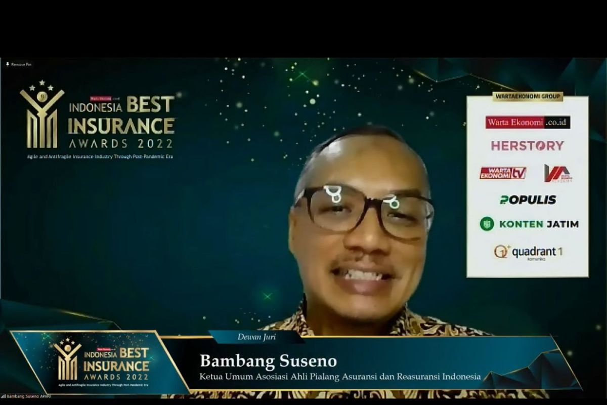 Apresiasi kinerja dan kontribusi industri asuransi dalam perekonomian Indonesia, Warta Ekonomi gelar Best Insurance 2022