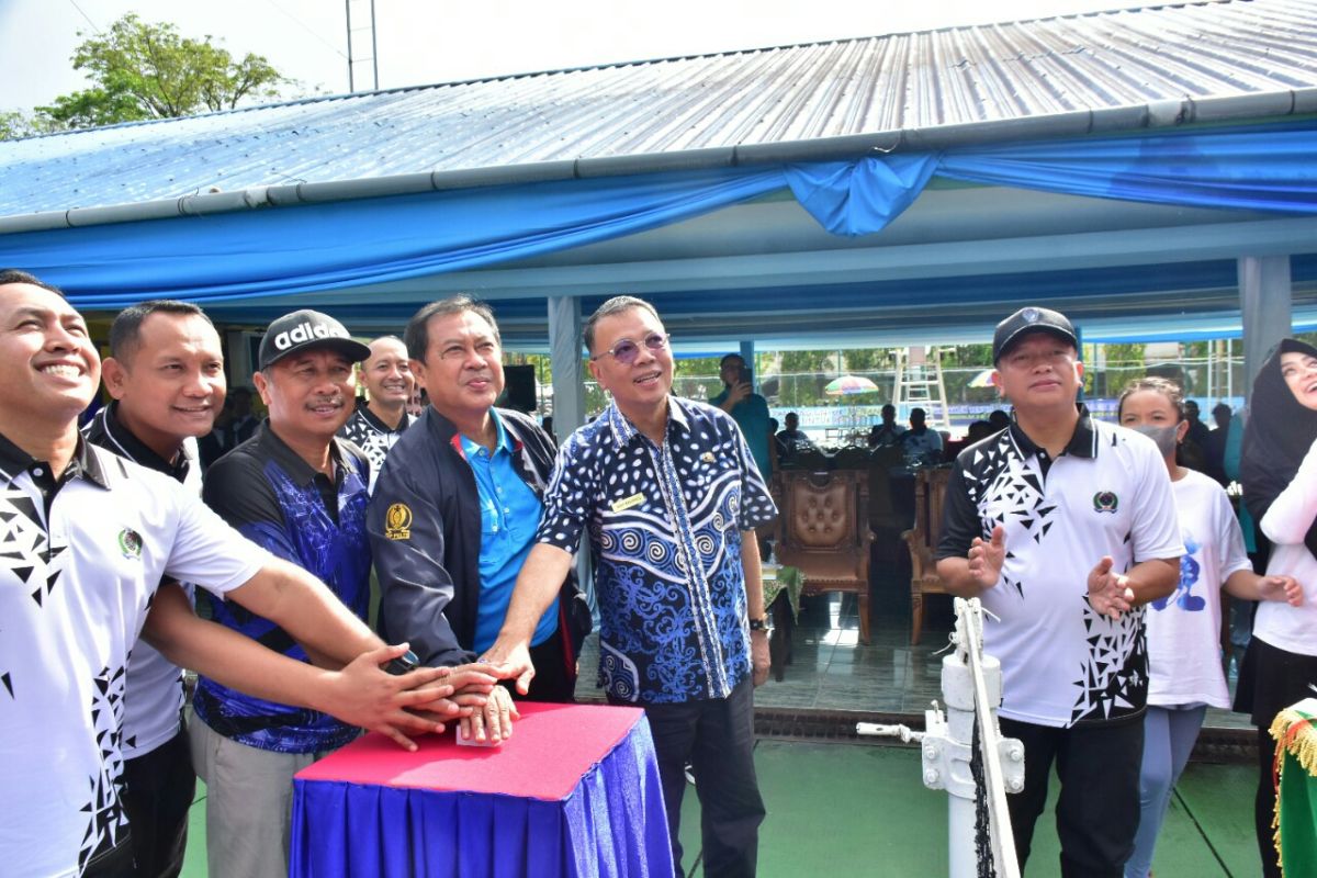 Korem gelar Turnamen Tenis Lapangan Veteran