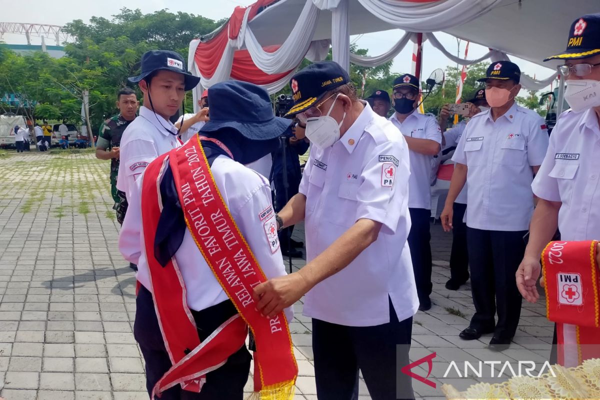 Imam Utomo tutup temu karya relawan PMI Jatim