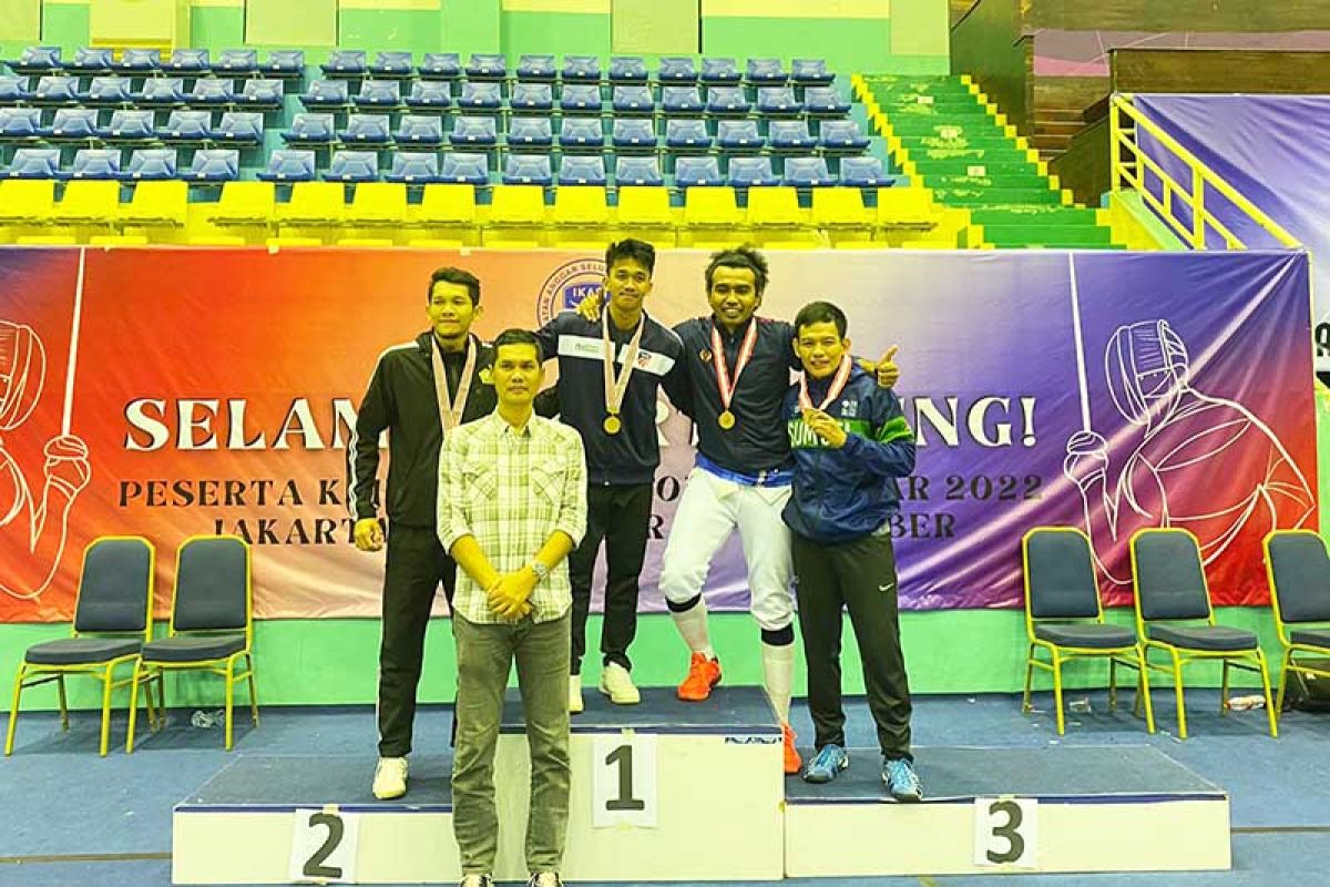 Atlet binaan KONI Aceh raih 10 medali kejuaraan nasional anggar