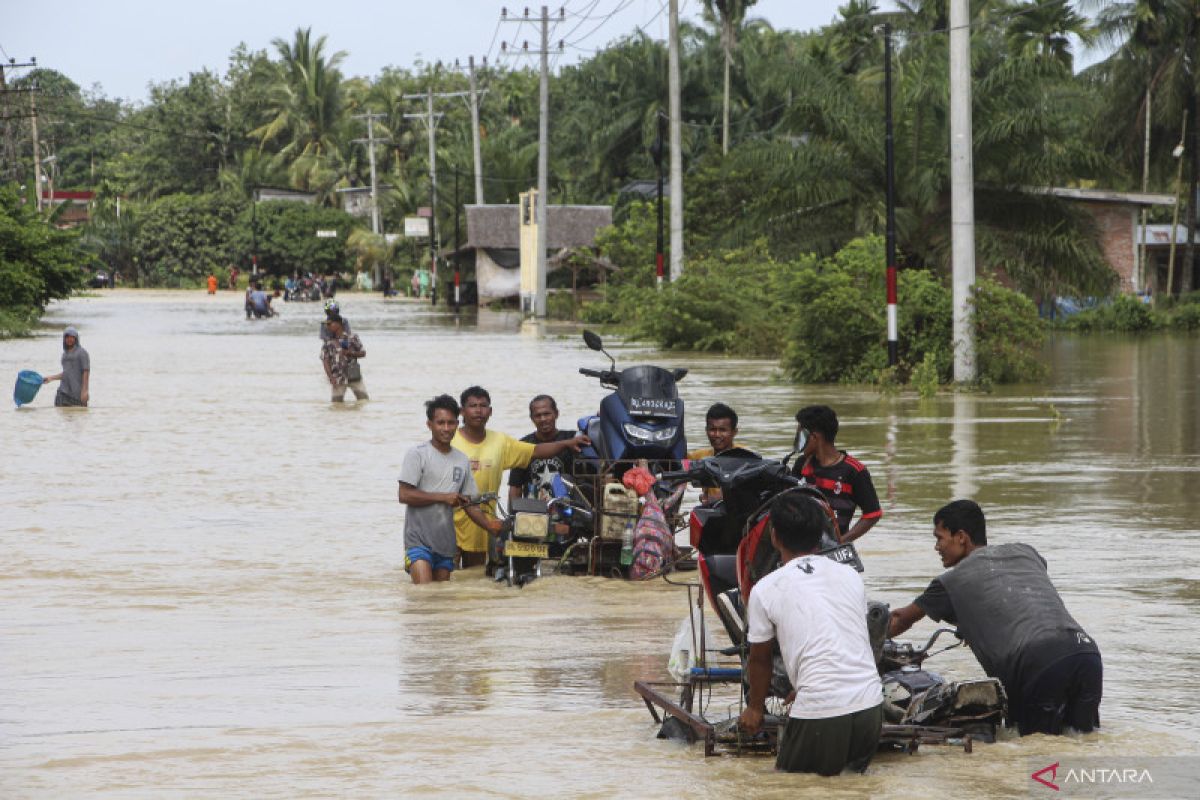 Kepala BNPB tinjau penanganan dampak banjir di Aceh Tamiang