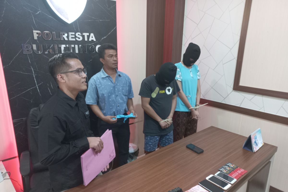 Polisi  tangkap dua pelaku kasus perdagangan orang di Bukittinggi