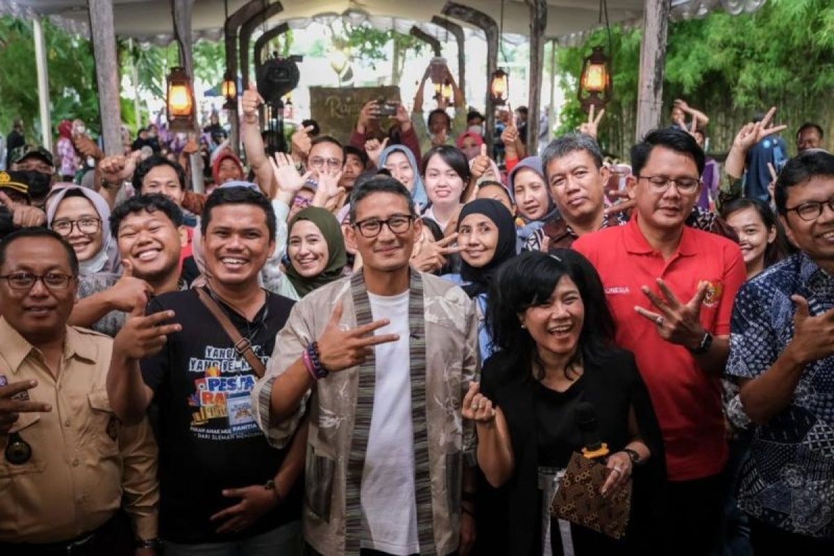 Menparekraf Sandiaga Uno ajak anak muda jadi wirausaha, perkuat RI hadapi resesi