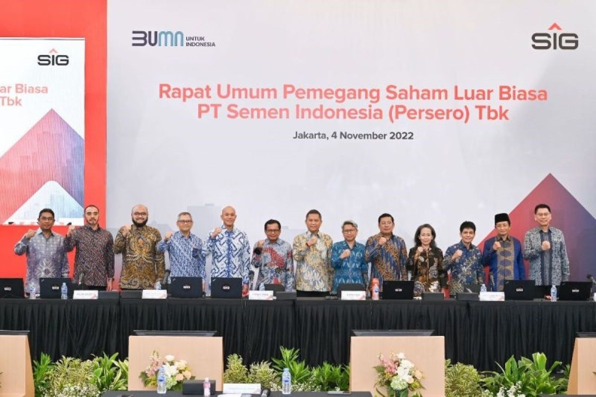 RUPSLB setujui Semen Indonesia terbitkan sebanyak 1,07 miliar saham baru