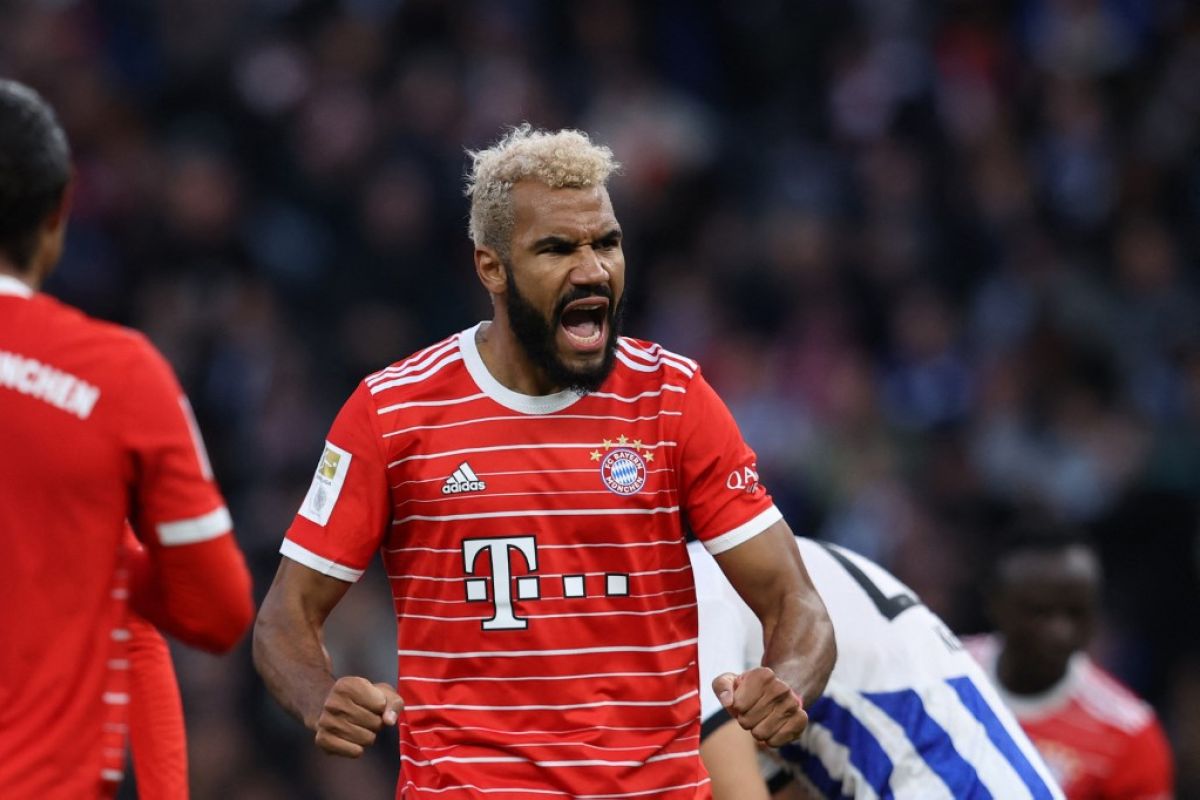 Choupo-Moting menangkan Bayern 3-2