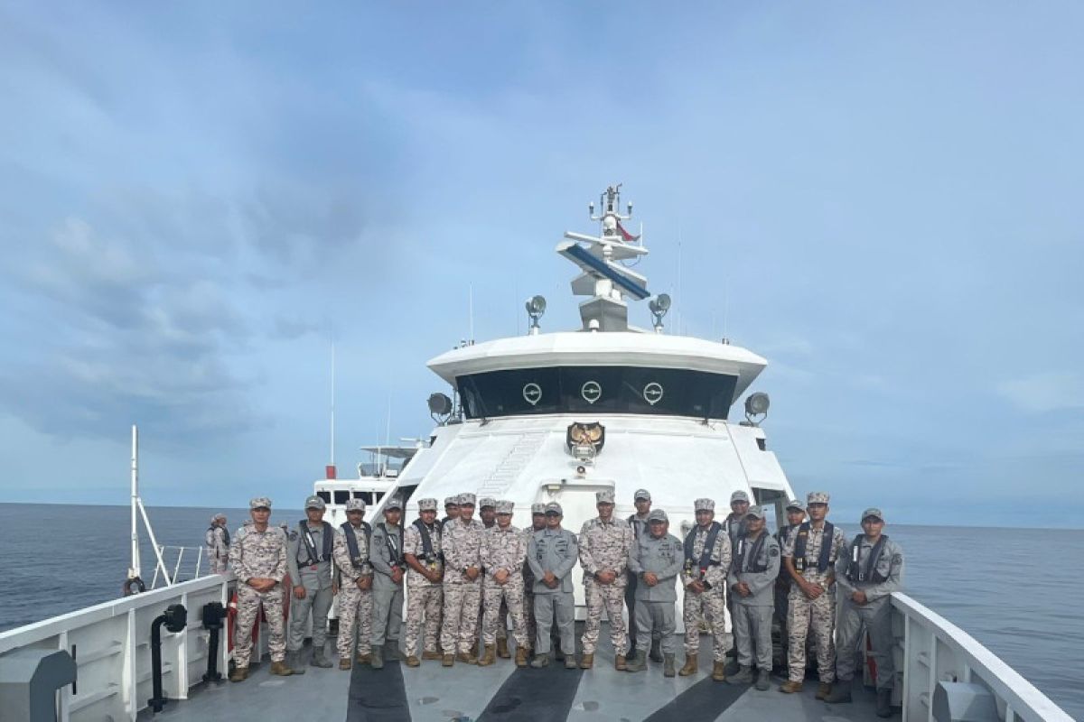 Bakamla RI patroli bersama Malaysia di perbatasan