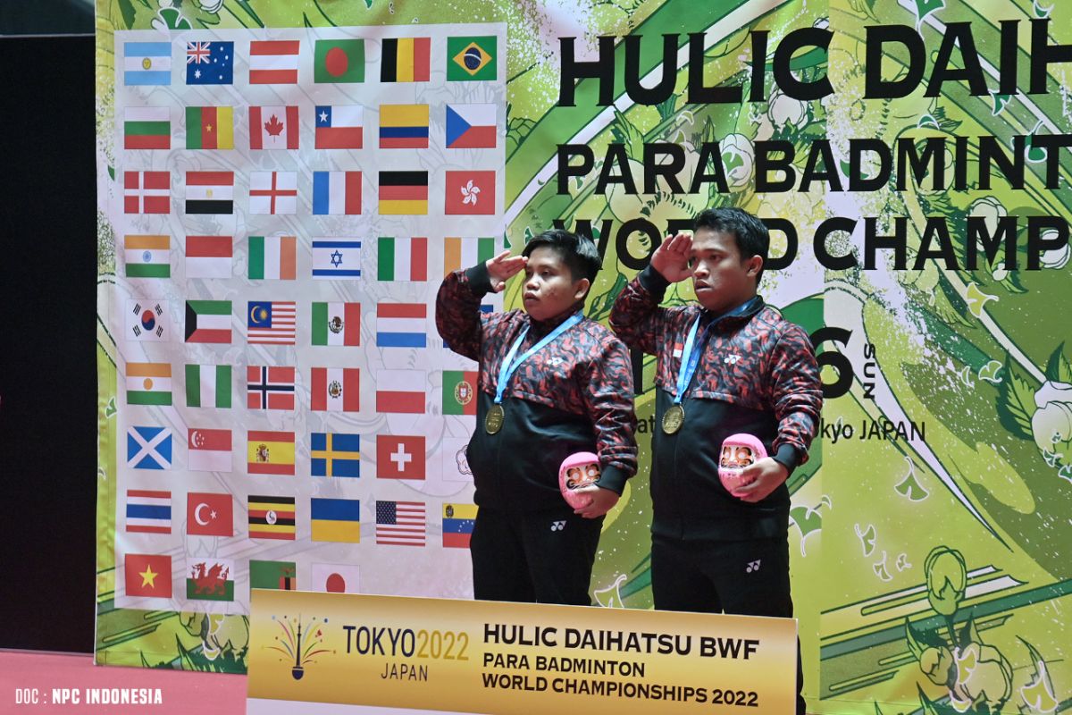 Indonesia juara umum Kejuaraan Dunia Para-Badminton BWF 2022