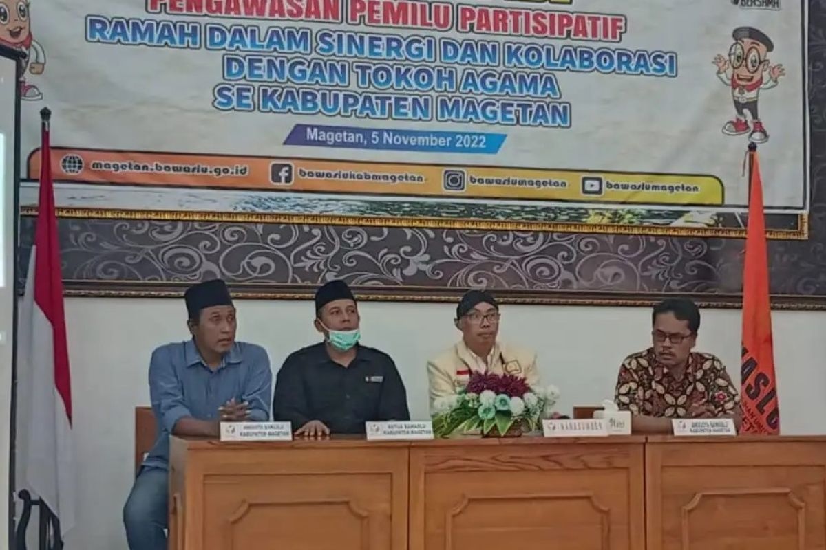 Bawaslu Magetan gandeng FKUB cegah kemunculan politik identitas