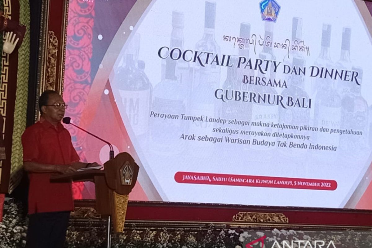 Gubernur Koster larang hotel produksi arak Bali skala besar