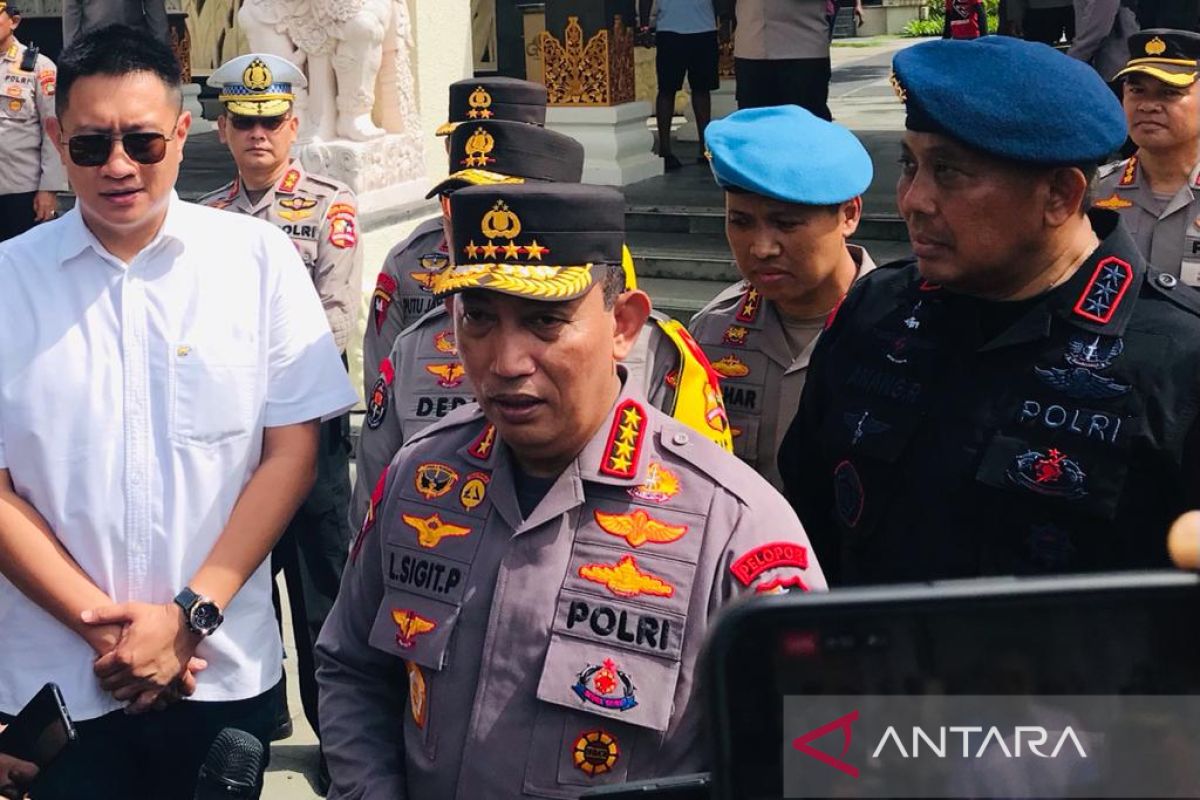 Jenderal Polisi Listyo S Prabowo tinjau lokasi KTT G20