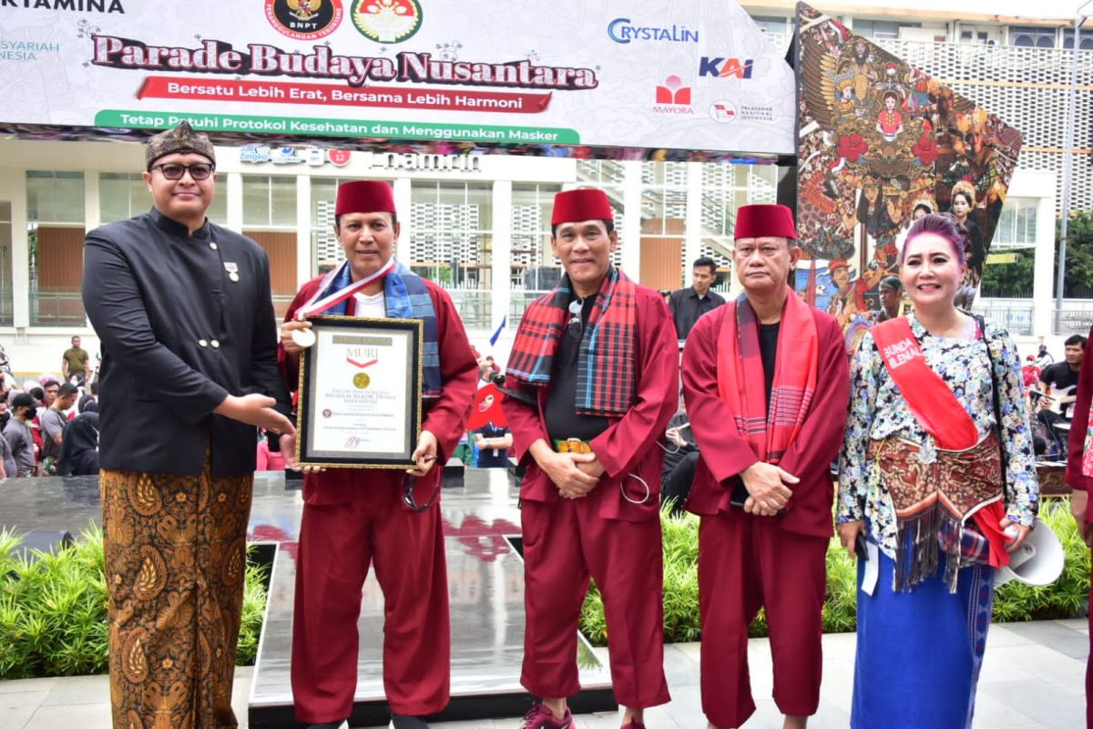 BNPT pecahkan rekor MURI pada Gelaran Parade Budaya Nusantara