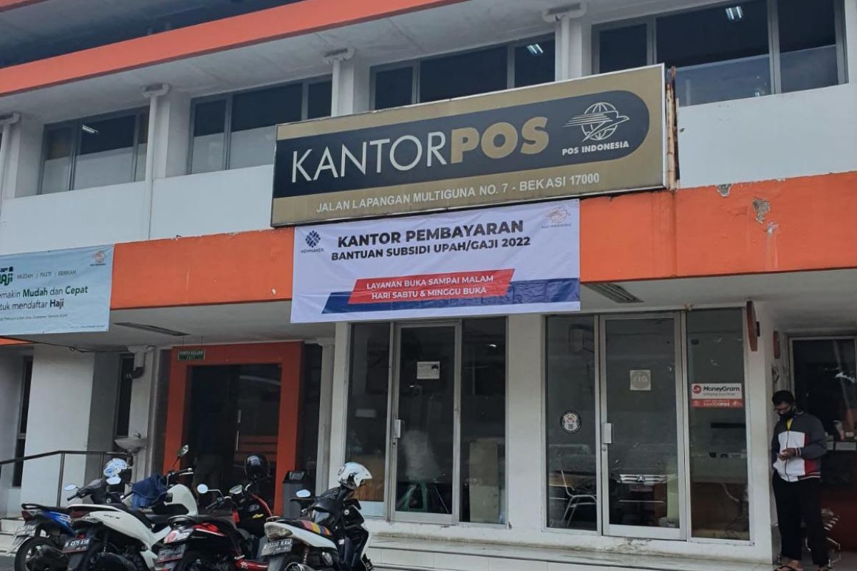 Pos Indonesia Bekasi dapat alokasi BSU untuk 37.912 penerima