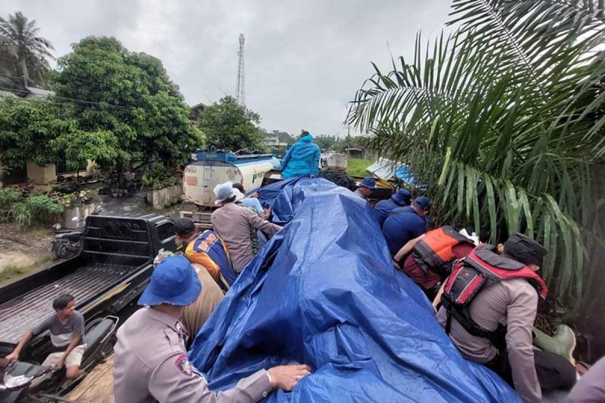Polres Aceh Timur kirim personel ke daerah terdampak banjir