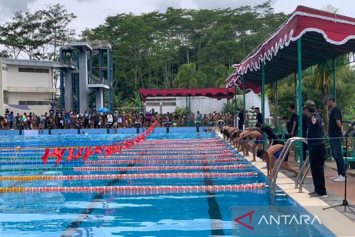 Samapta Fun Swim Kids Competition Kota Magelang, 550 peserta hadir dari tiga provinsi