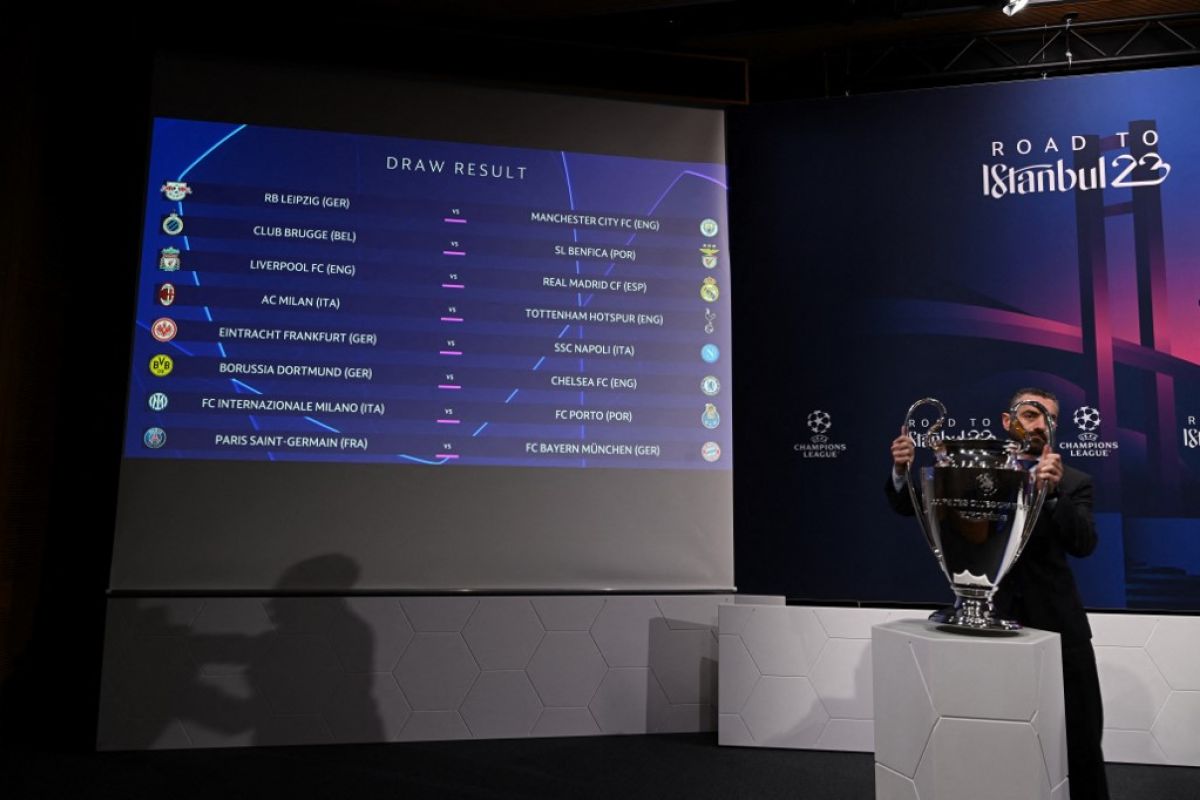 Liverpool bertemu Real Madrid di undian 16 besar Liga Champions