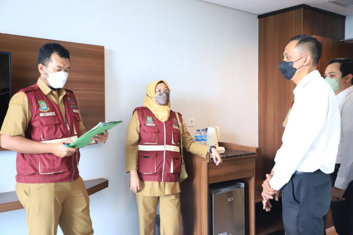 Jelang Porprov, Dinkes Tangerang cek kesehatan lingkungan hotel