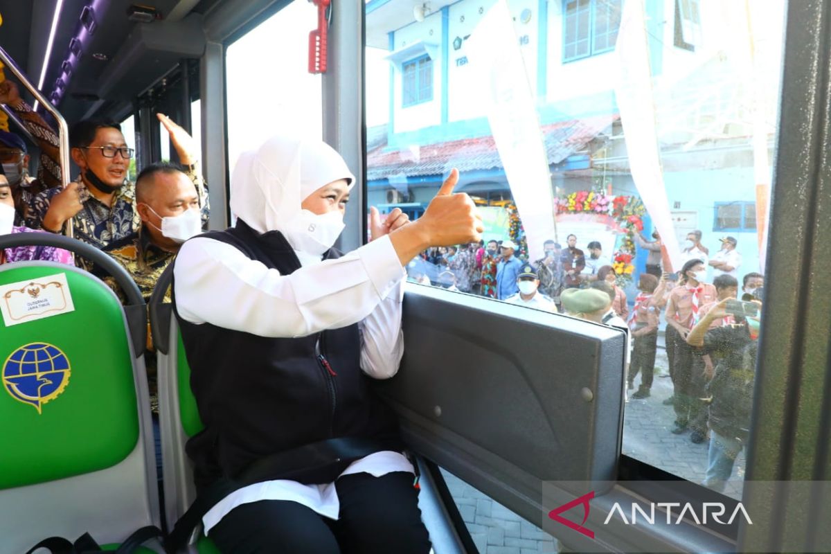 Gratis,  bus Trans Jatim selama Hari Pahlawan