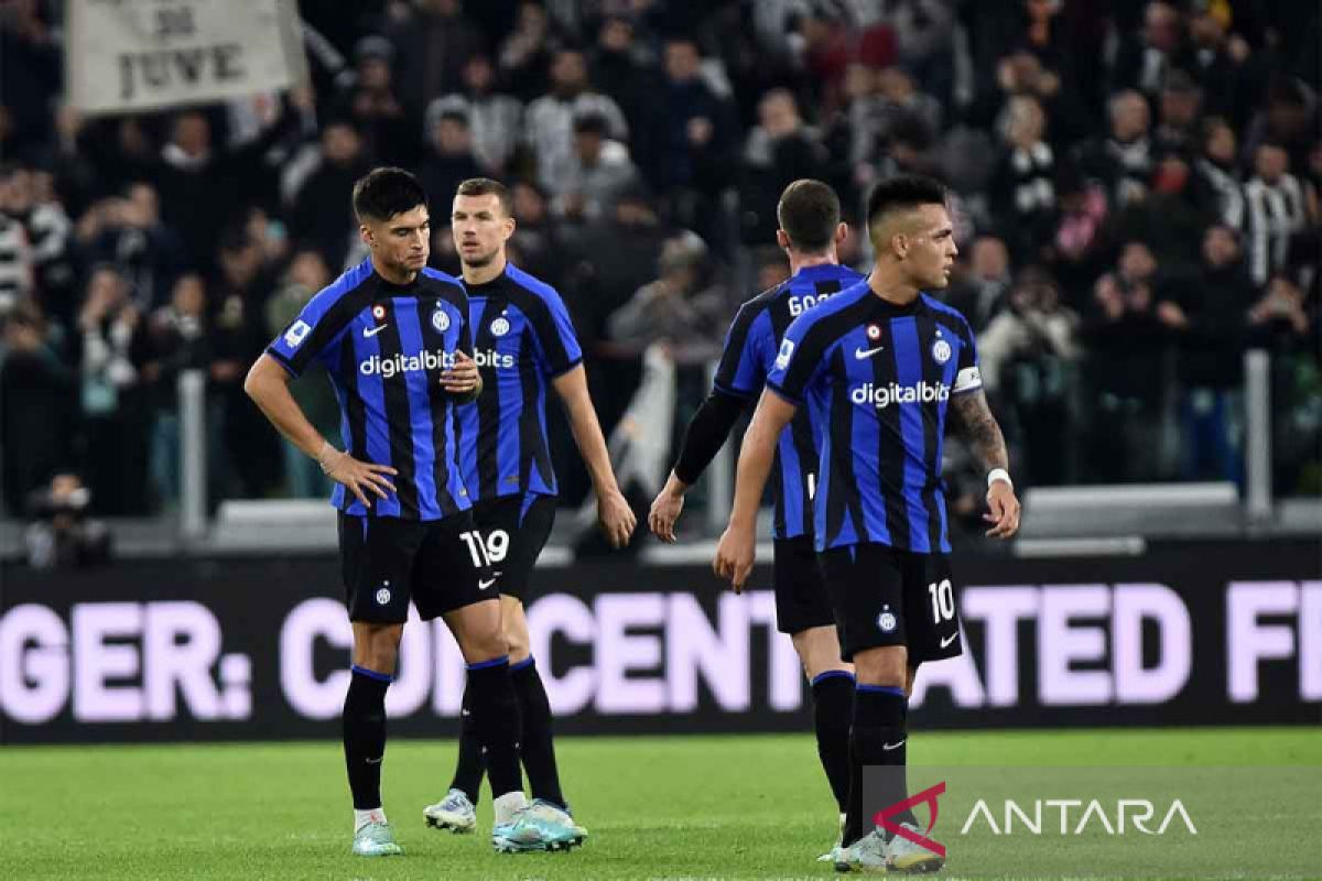 Sempat tertinggal, Inter Milan gasak Bologna 6-1