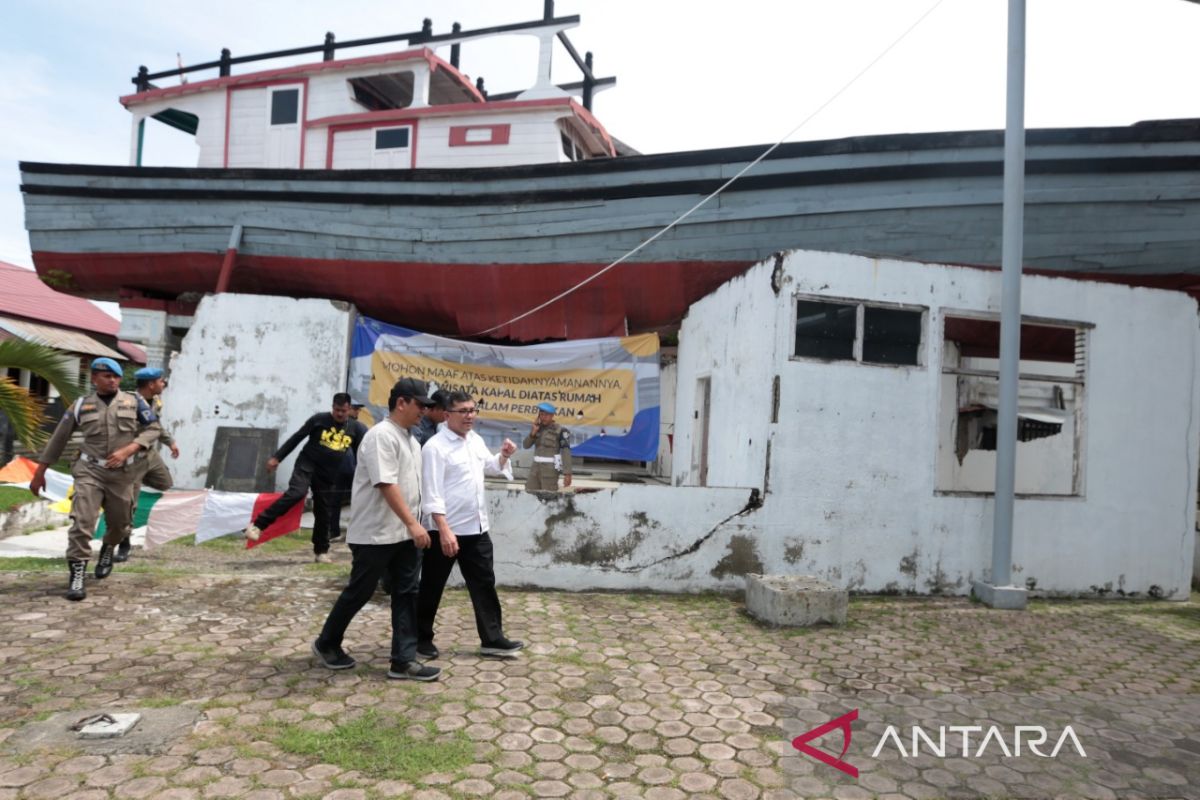 Wali kota Banda Aceh pastikan situs tsunami kapal di atas rumah diperbaiki