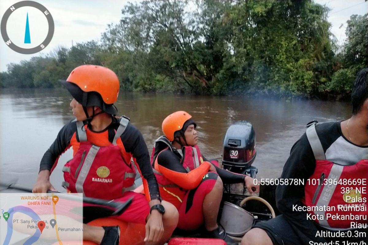 Bocah SD di Pekanbaru hilang di Sungai Siak