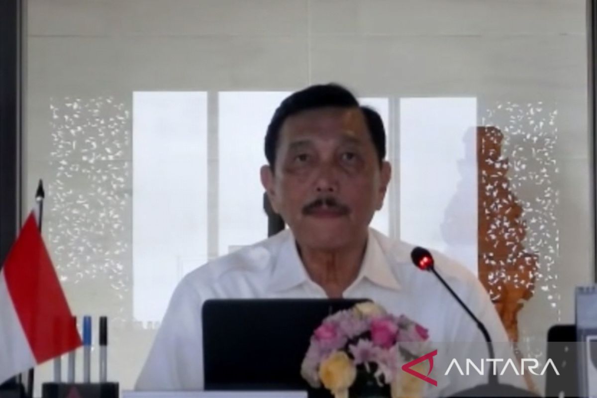 Luhut: Indonesia rundingkan kerja sama pendanaan transisi energi