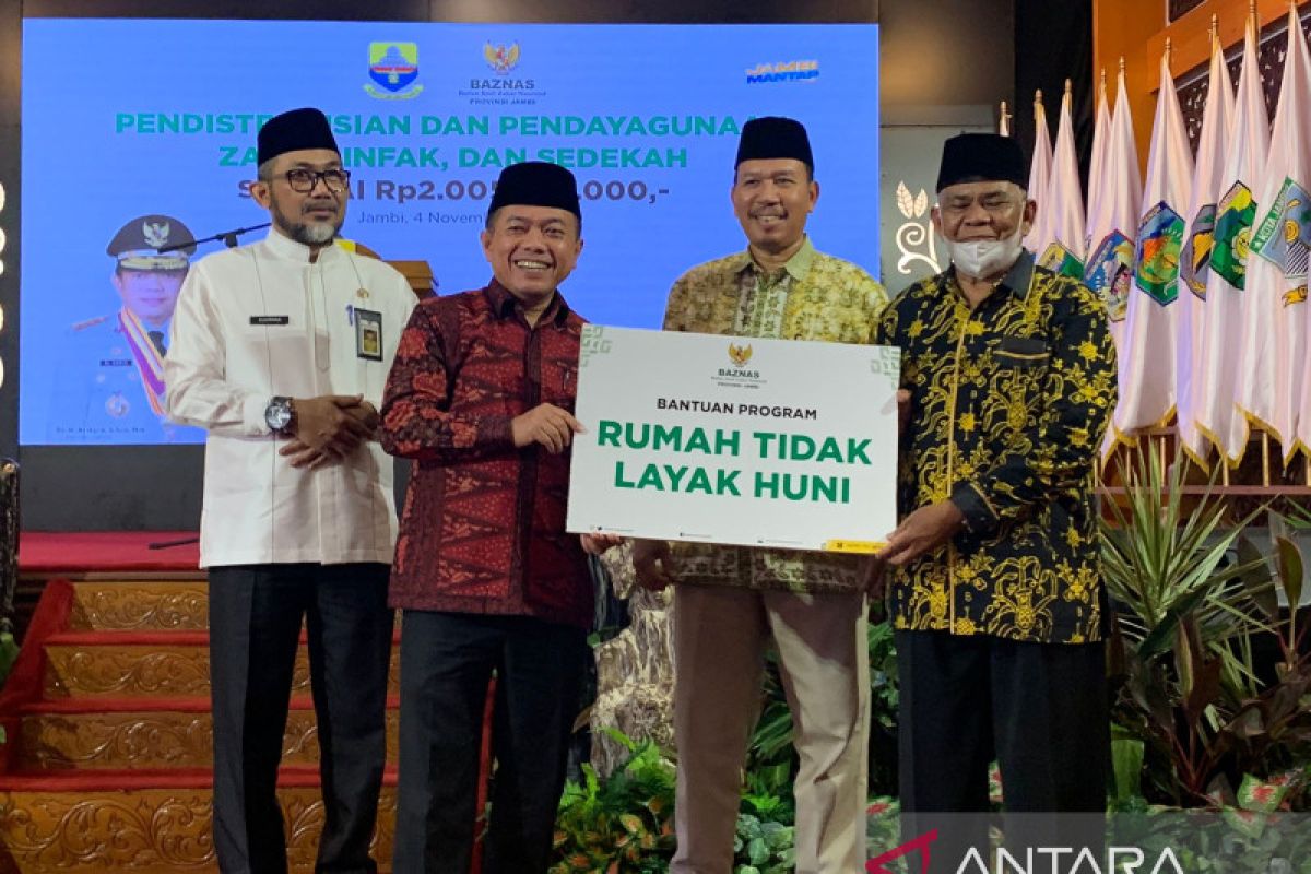 Baznas Provinsi Jambi bantu 35 anak beasiswa ke Mesir dan Turki