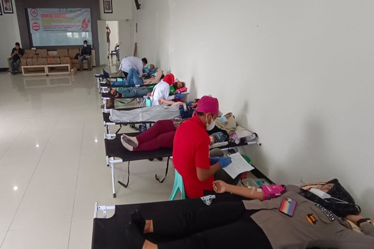 IDI bersama PMI Tanah Bumbu gelar aksi donor