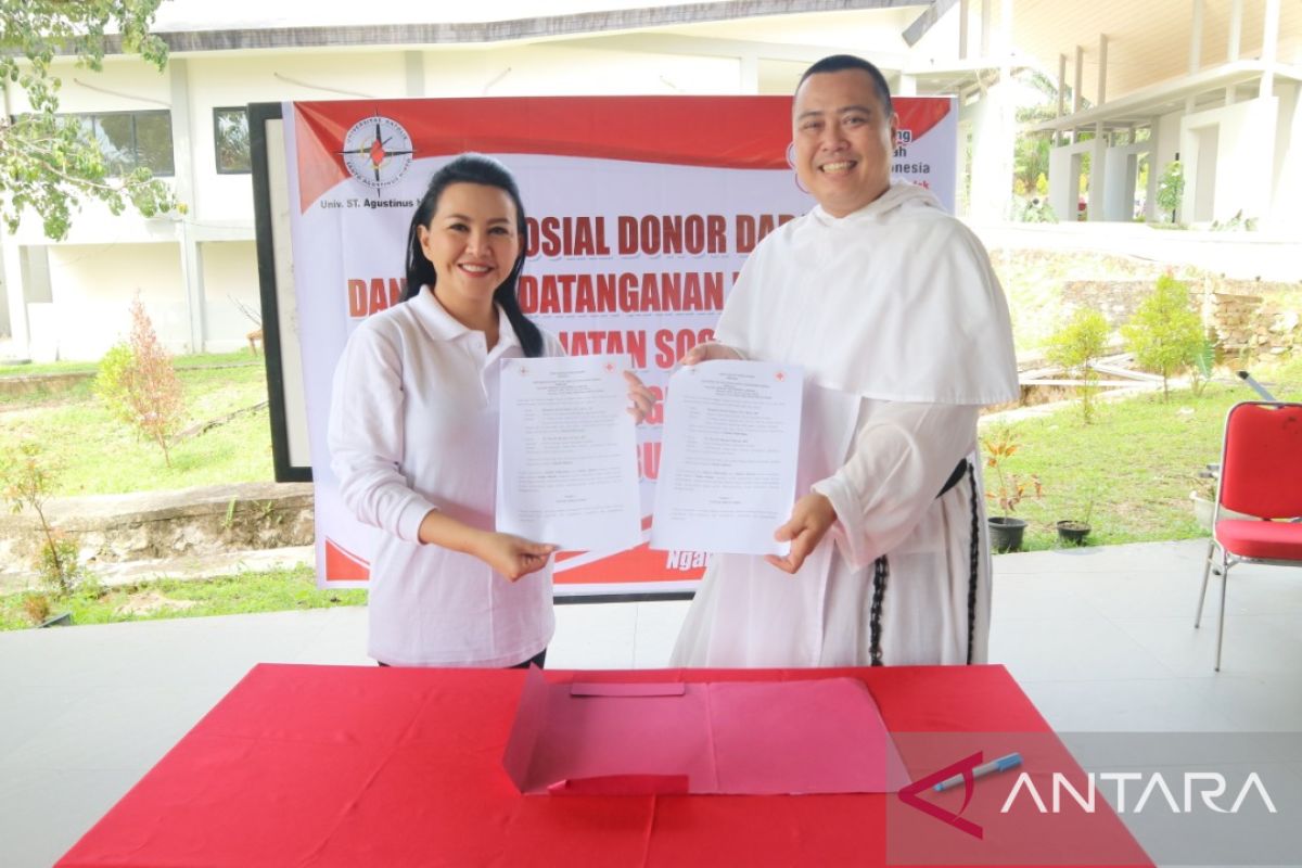 PMI  Kabupaten Landak dorong perguruan tinggi gencarkan kegiatan donor darah