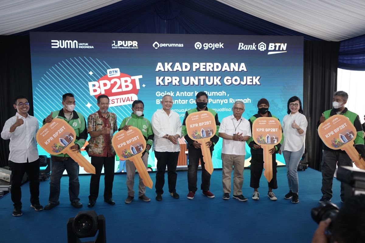 Gojek, BTN, Perumnas, PUPR fasilitasi KPR subsidi bagi mitra driver