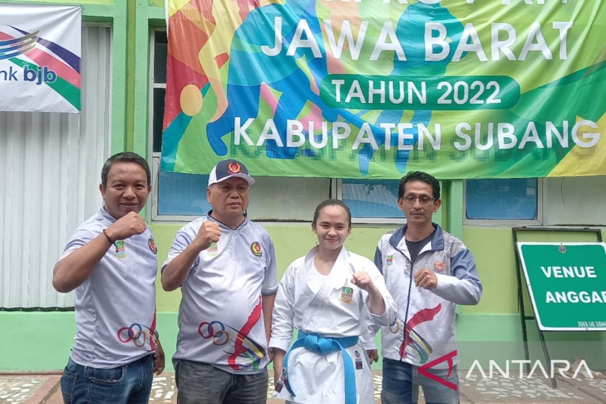 Karateka Kabupaten Bekasi sabet medali emas pertama Poprov Jabar