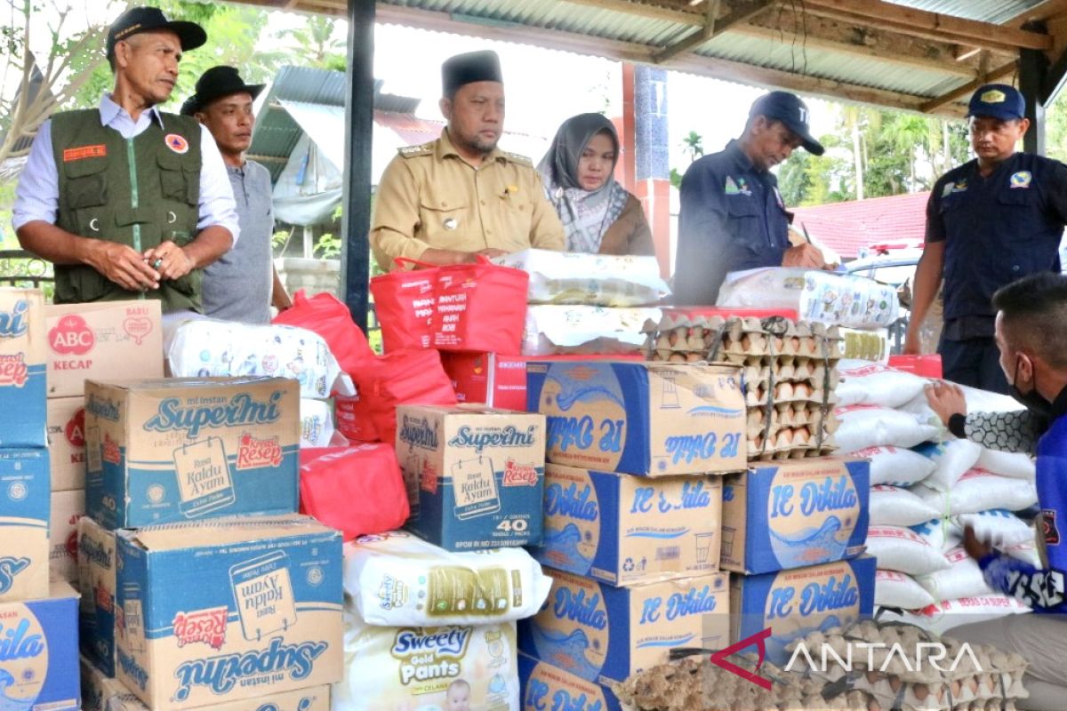 Pemkab Aceh Barat salurkan bantuan untuk korban banjir