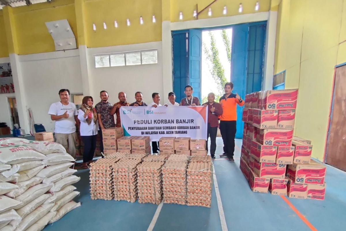 BSI salurkan bantuan masa panik untuk korban banjir  Aceh Tamiang