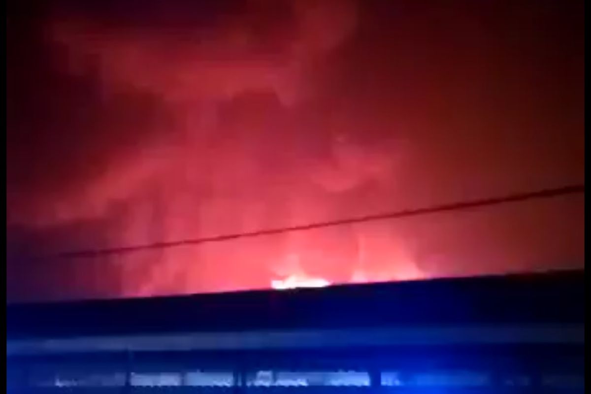 Kebakaran di PT Gudang Garam, Satpol PP Kediri terjunkan tiga unit mobil pemadam