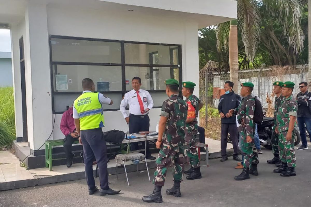Tim Subsubsatgas G20 mulai menggelar penjagaan di Bandara Lombok