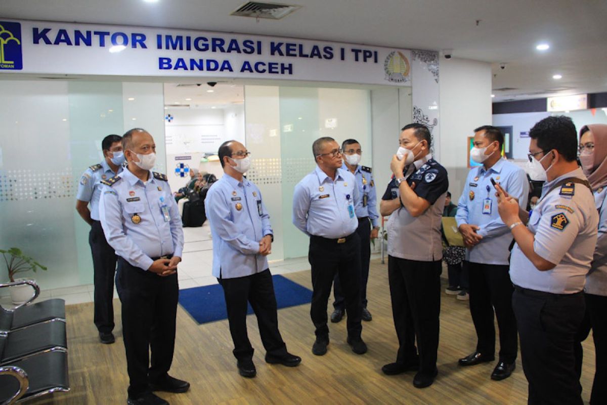 Kemenkumham RI ingatkan pelayanan Imigrasi Banda Aceh harus tetap optimal