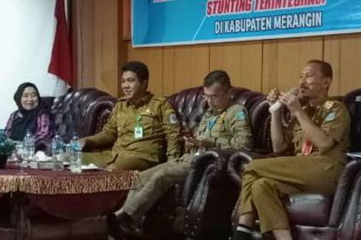 Wabup Merangin dorong pemerintah desa kreatif entaskan stunting