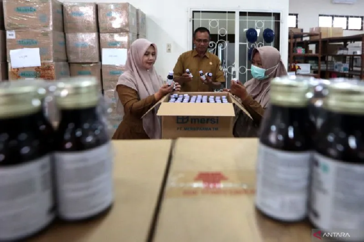 Dinkes: Aceh tak gunakan lagi obat sirop untuk cegah ginjal akut
