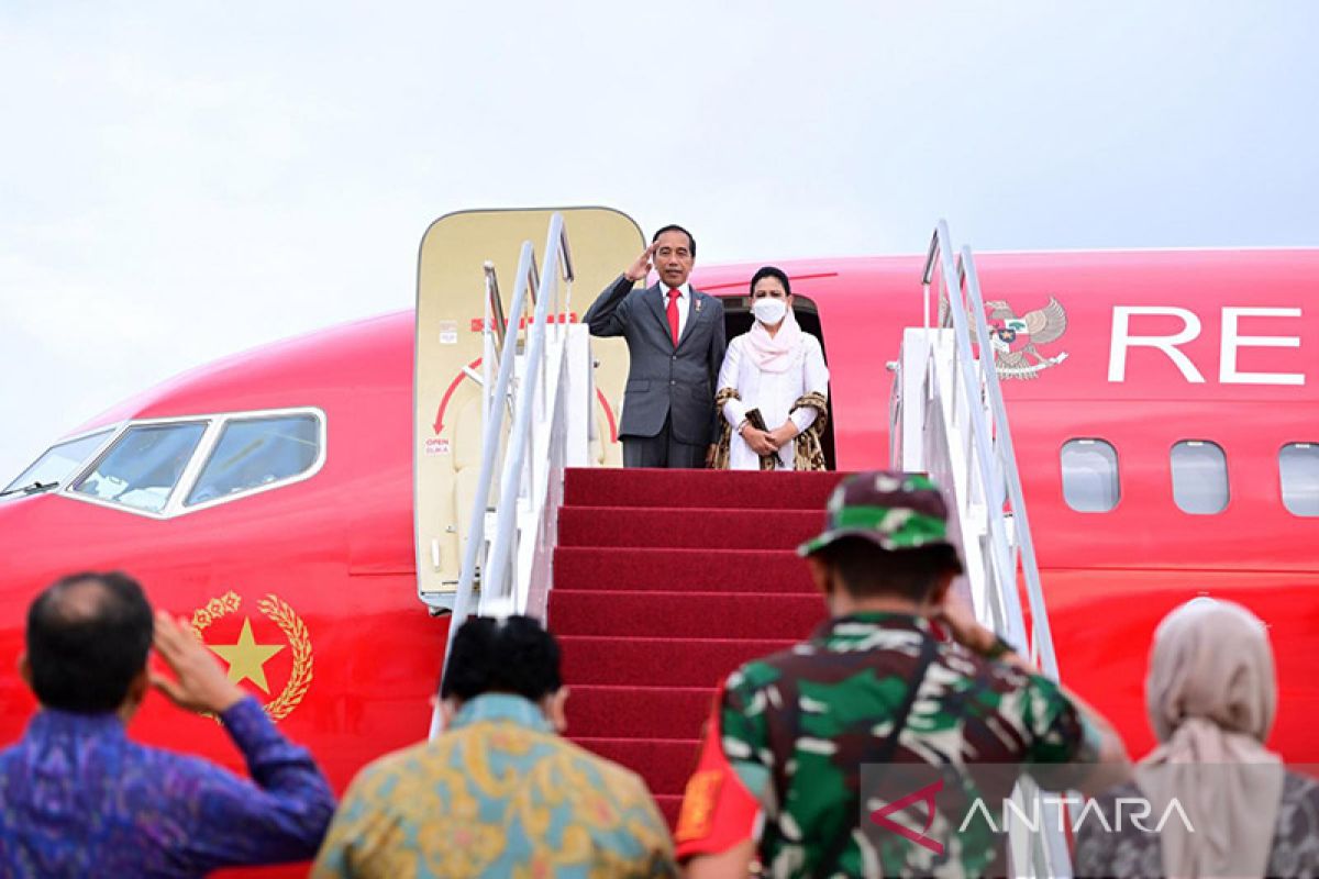 Presiden Jokowi bertolak ke Kamboja hadiri KTT ASEAN ke-40 dan ke-41