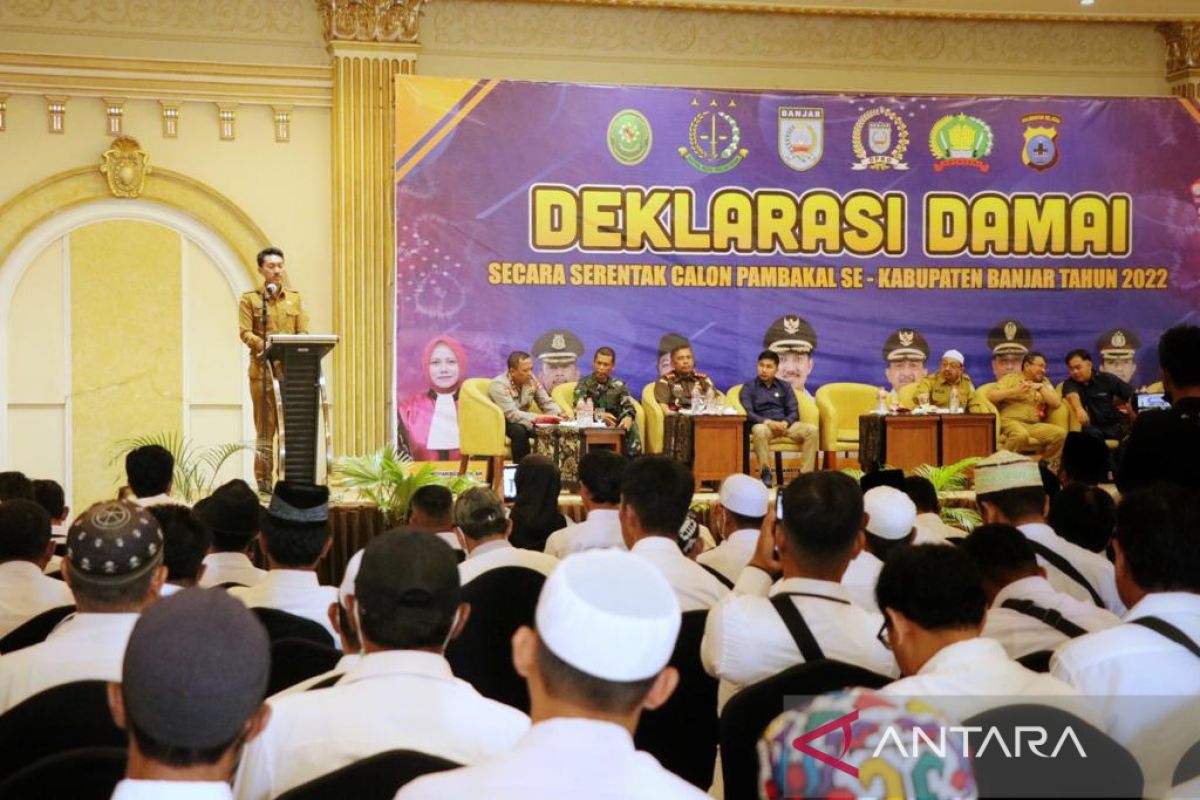 Galeri Foto - Bupati Banjar apresiasi pilkades damai