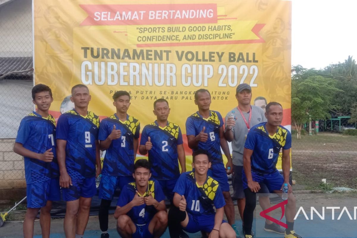 Tim Voli PT Timah ikut meriahkan Gubernur Cup Open 2022