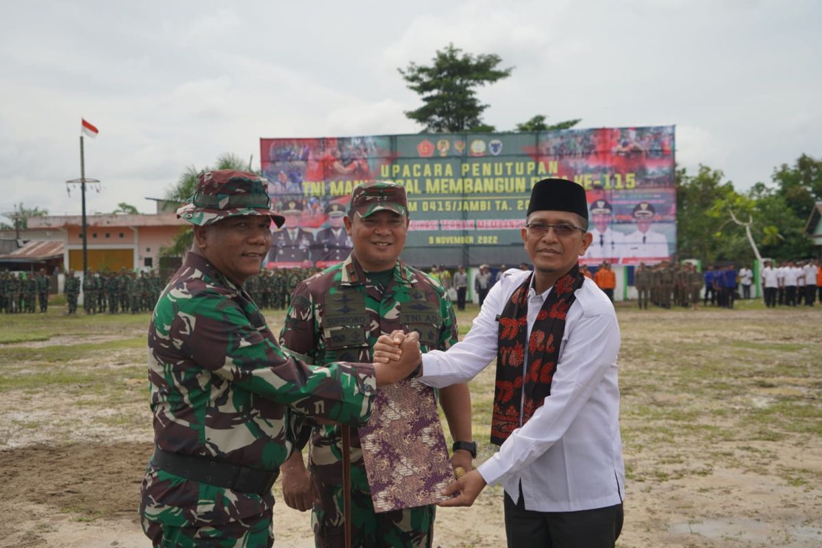 Danrem Gapu sebut  TMMD buktikan ikut percepat pembangunan daerah