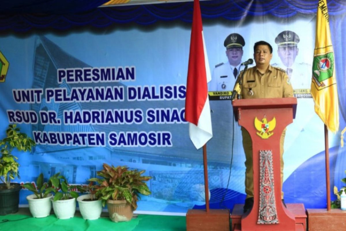 Pemkab Samosir lengkapi RSUD dr Hadrianus Sinaga fasilitas layanan dialisis