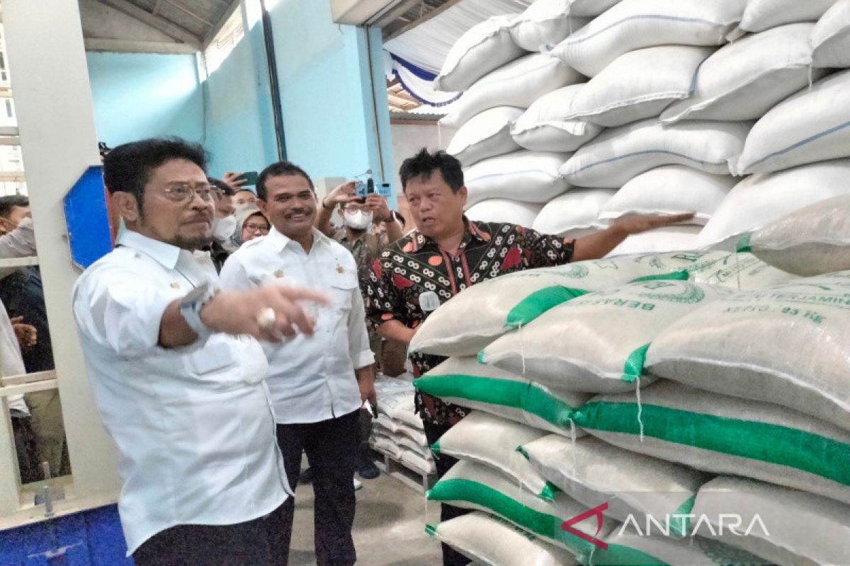 Kementan: 610 ribu ton beras di penggilingan siap diserap Bulog