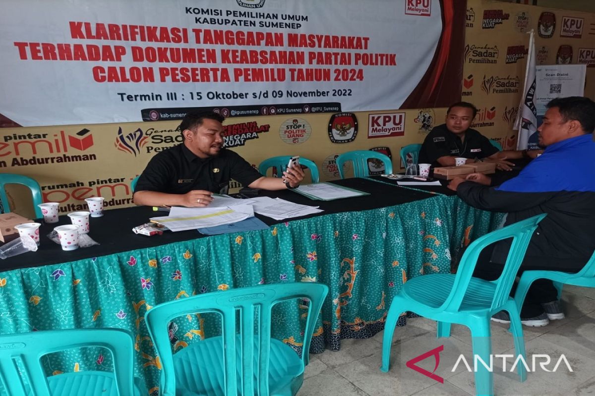 Belasan orang di Sumenep lapor KPU karena diklaim jadi anggota parpol