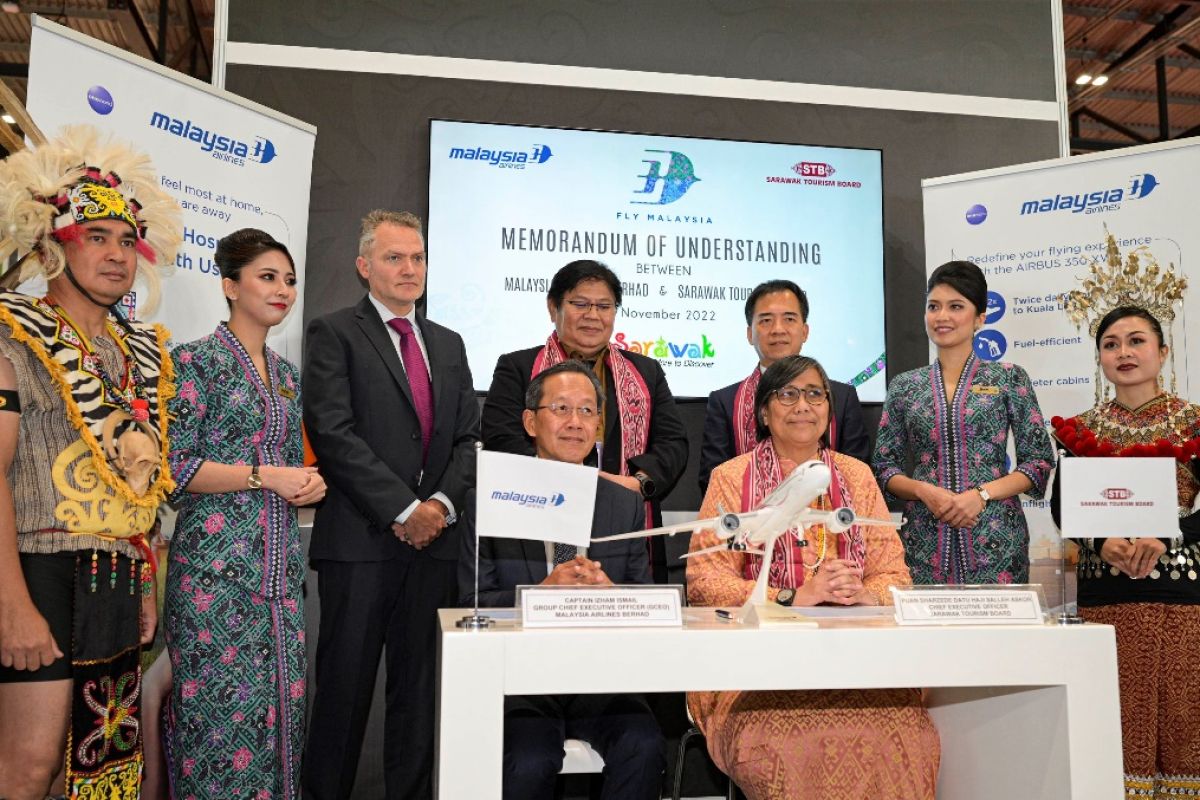 Sarawak MoU Malaysia Airlines dan NG Traveler bidik wisatawan Inggris