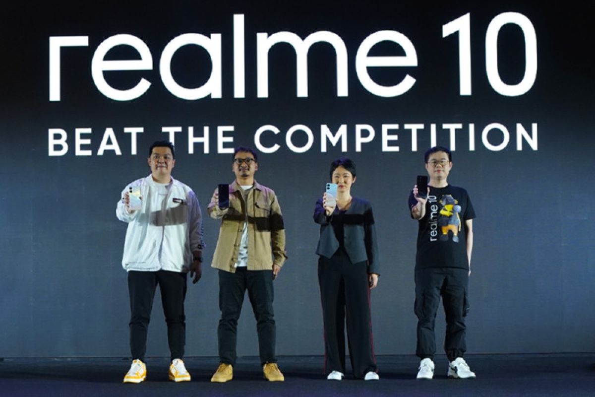 realme 10 meluncur di Indonesia dengan harga mulai Rp2,4 jutaan