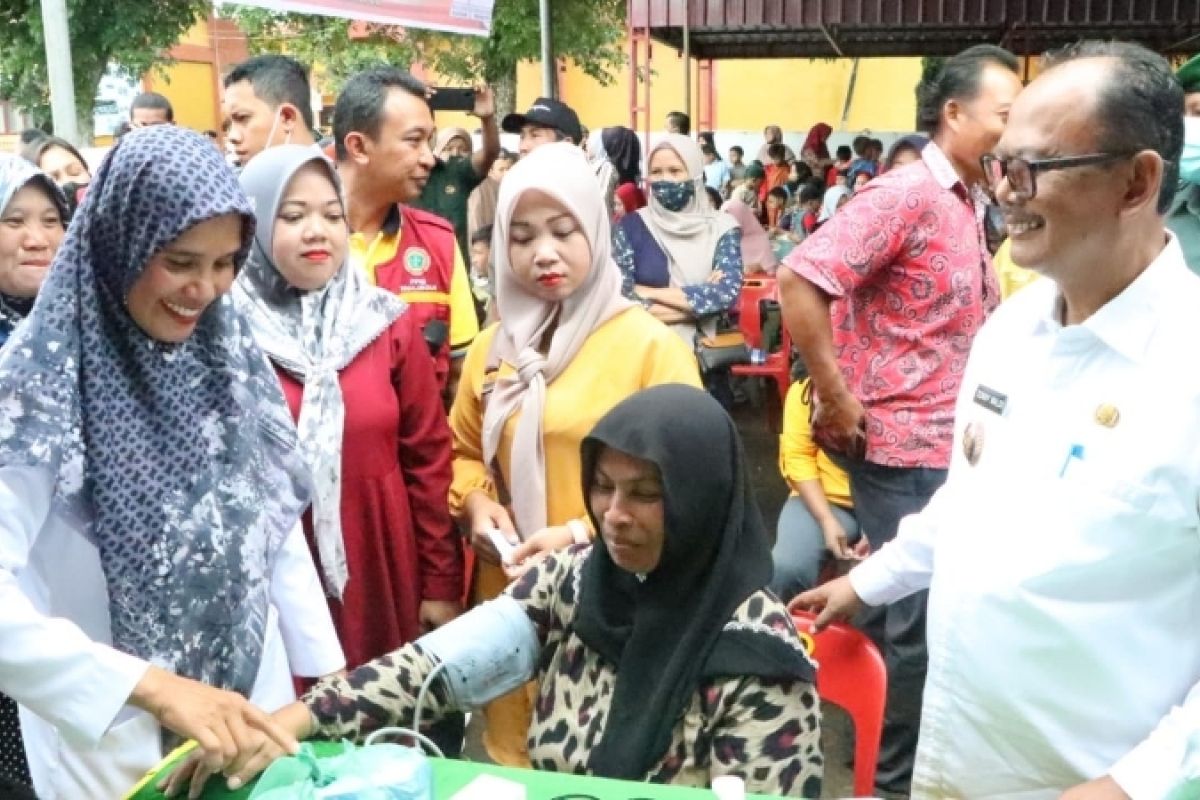 Satgas BKB Sumut gelar  pengobatan gratis di Simalungun