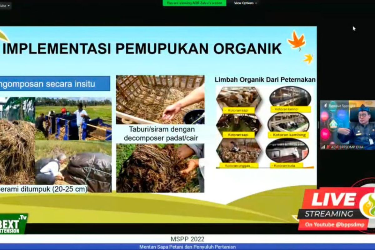 Kementan paparkan kebijakan pupuk dan pemupukan nasional jaga produksi